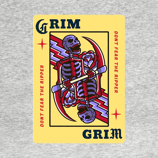 Grim by Vintage Oldschool Apparel 